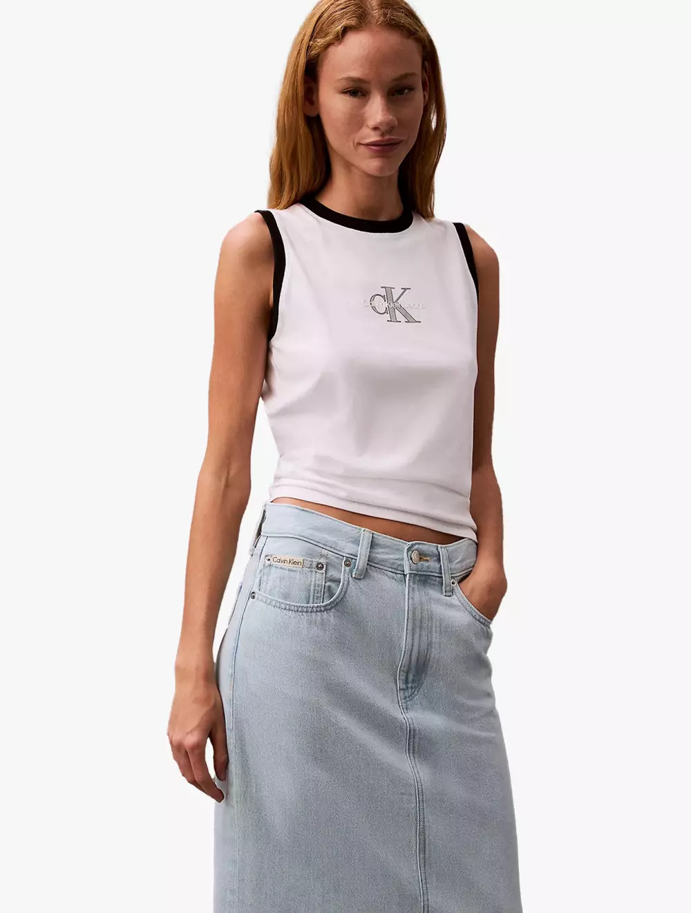 Calvin Klein - Denim Maxi Skirt