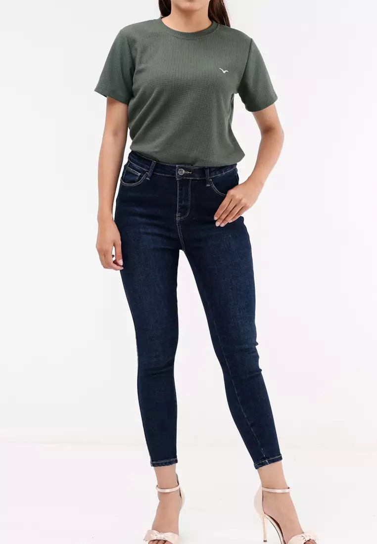 Cropped Skinny High Waist