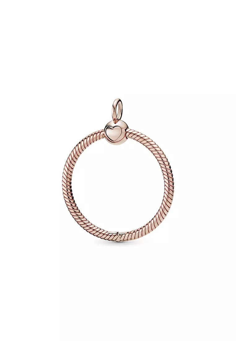 Pandora Rose Gold Pandora O Charm Pendant 925 Rose Gold Elegant 