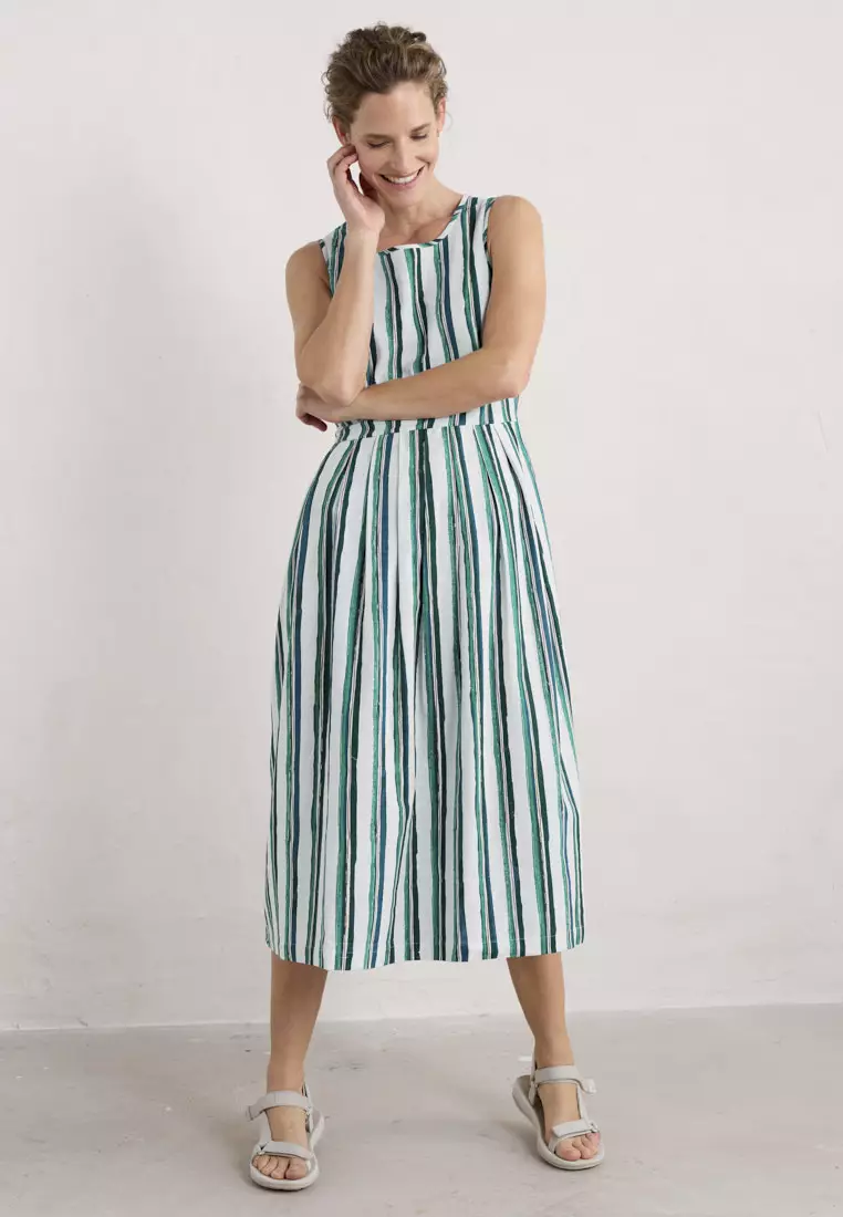 Buy Seasalt Cornwall Seasalt Cornwall White Farley's Dress Online