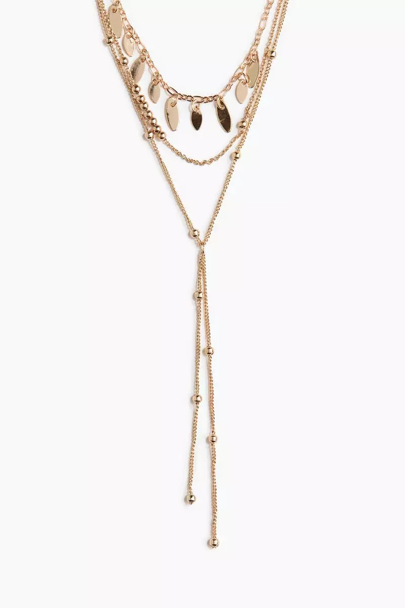 Three-strand necklace