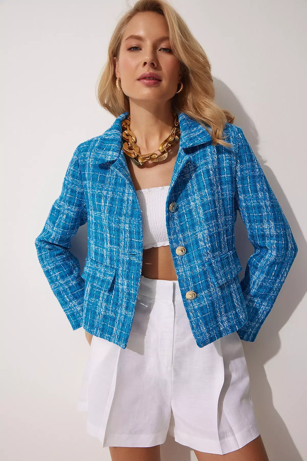 Gold jacket womens store