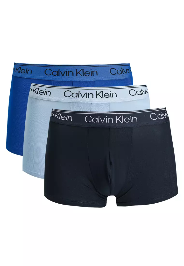 Calvin Klein Pack Microfibre Low Rise Trunks Calvin Klein