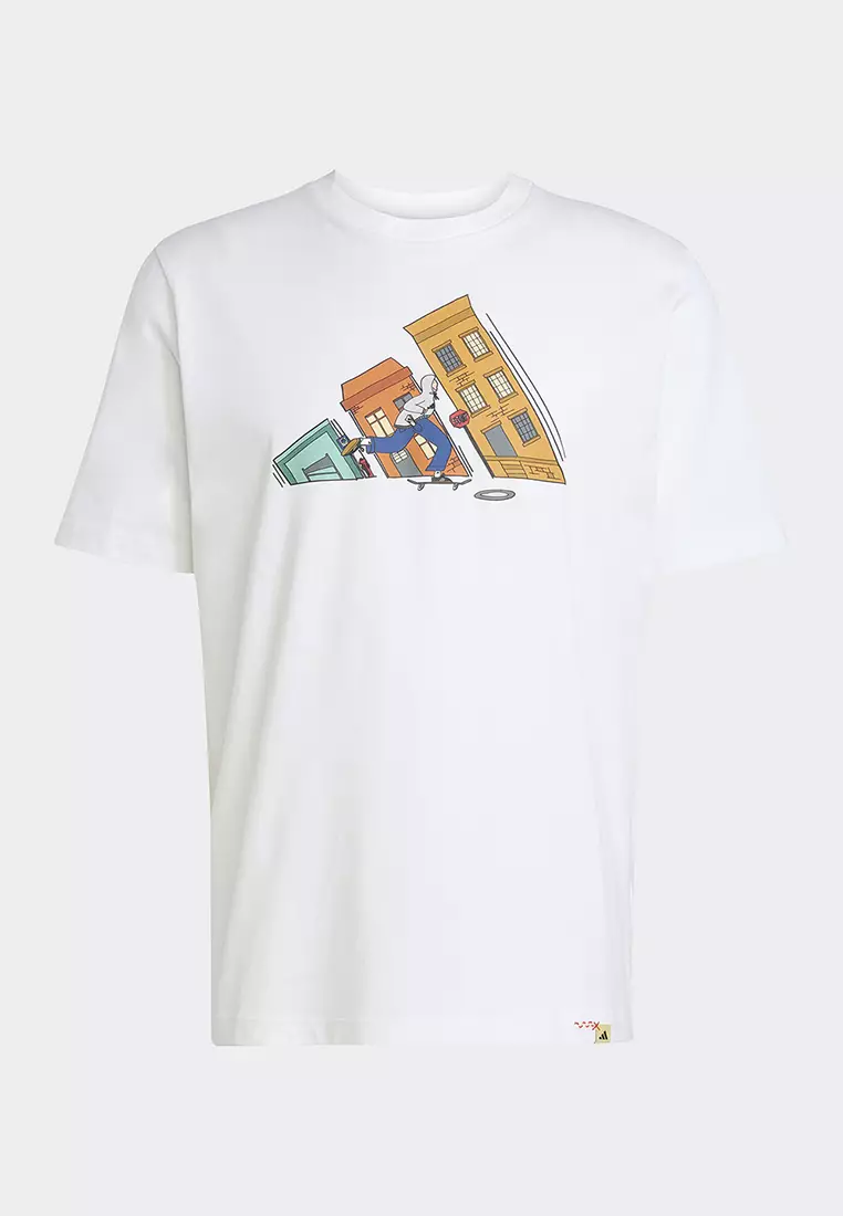 Doodle Hunt Skate Graphic T-Shirt