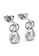 Her Jewellery Crystal Droplet Earrings -  Made with premium grade crystals from Austria HE210AC69RNMSG_2