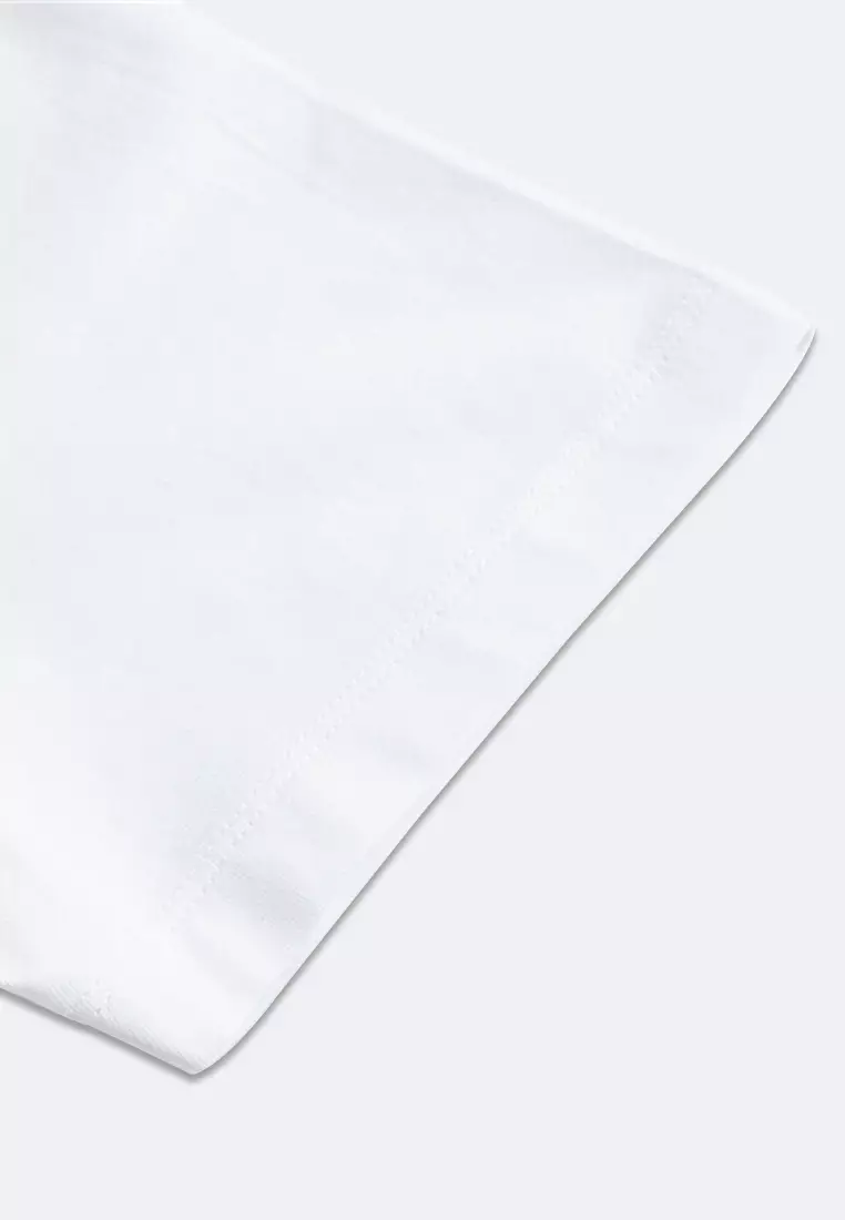 [Print-To-Order] Giordano 12 Chinese Zodiac Signs Print Tee Collection: Horse (White/Big Print)