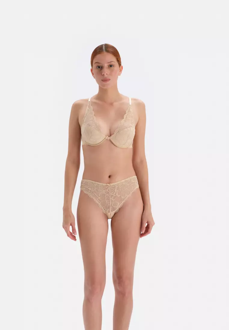Lady Rose Lace Panty With Protective Crotch Liner Style # 5060
