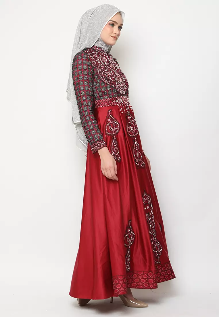 Bibiq Gamis Satin
