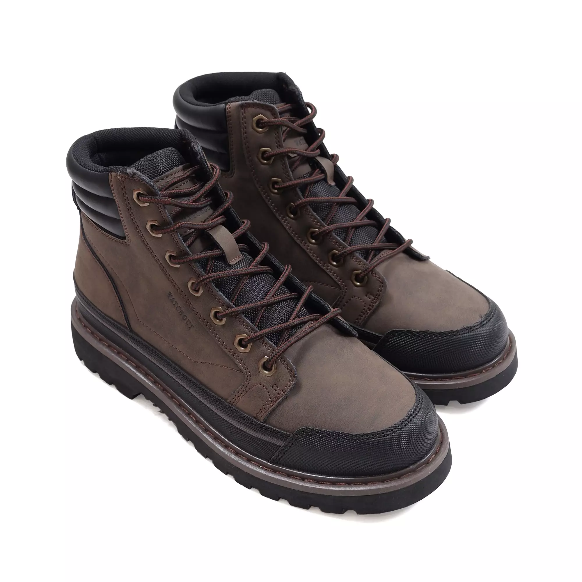 Watchout Sepatu Pria Leather Boots - WC100170423