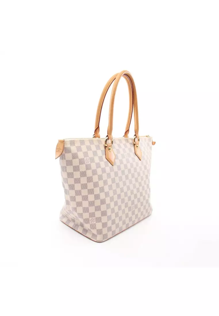 Louis Vuitton Saleya MM in Damier Azur in 2023