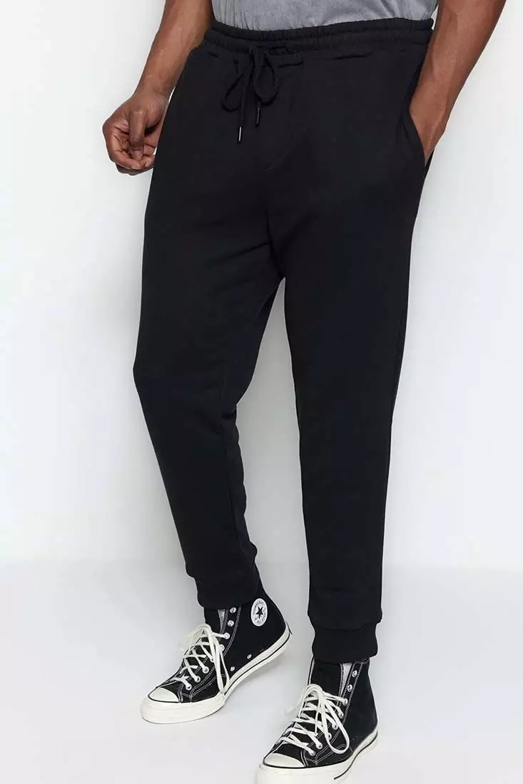 Mens slim fit sweatpants online