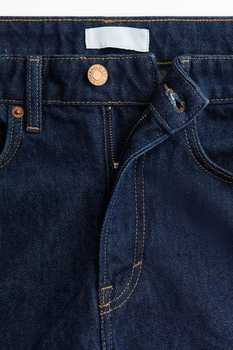 Denim Bermuda shorts