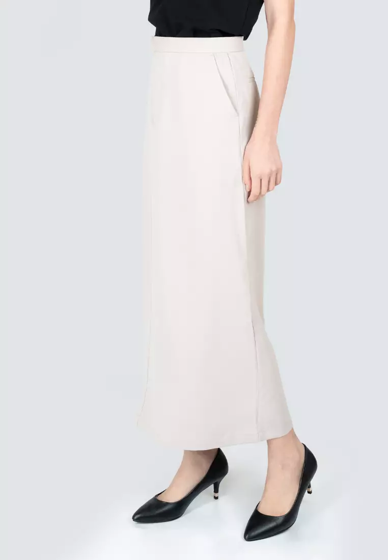 Polo Haus - Women’s A Line Long Skirt WBLS001