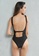 LYCKA black LWD7115-European Style Lady Swimsuit-Black E3ED9US88E288FGS_3