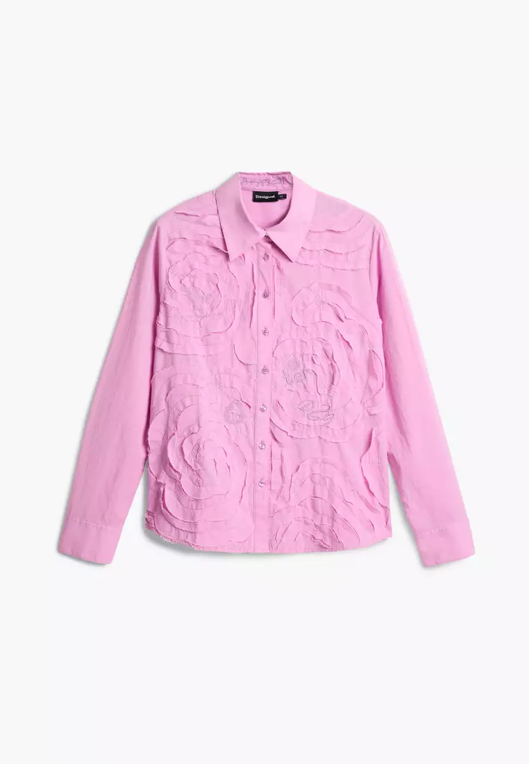 Wave Embroidery Shirt