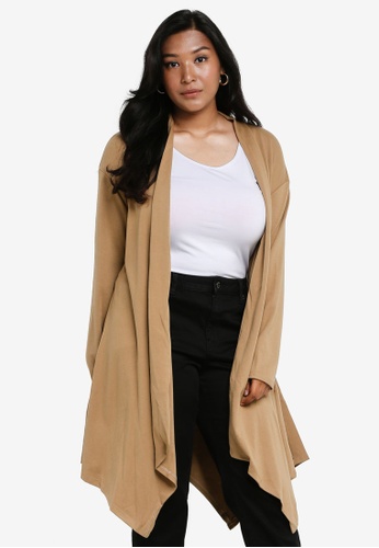 Buy Kris Curve Plus Size Kaia Long Sleeves Cardigan Online On Zalora Singapore