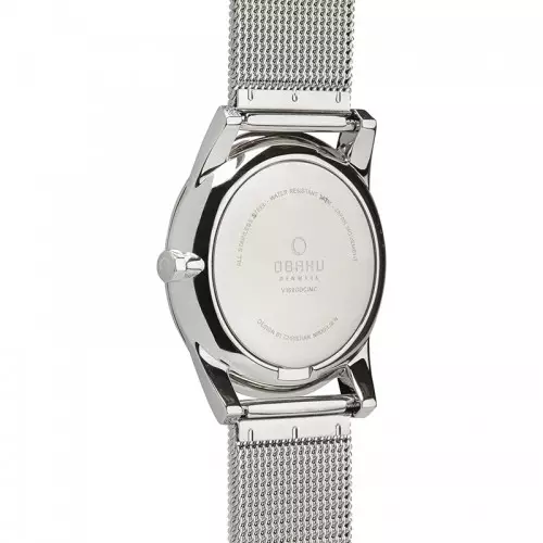 Obaku Drown Silver Stainless Steel