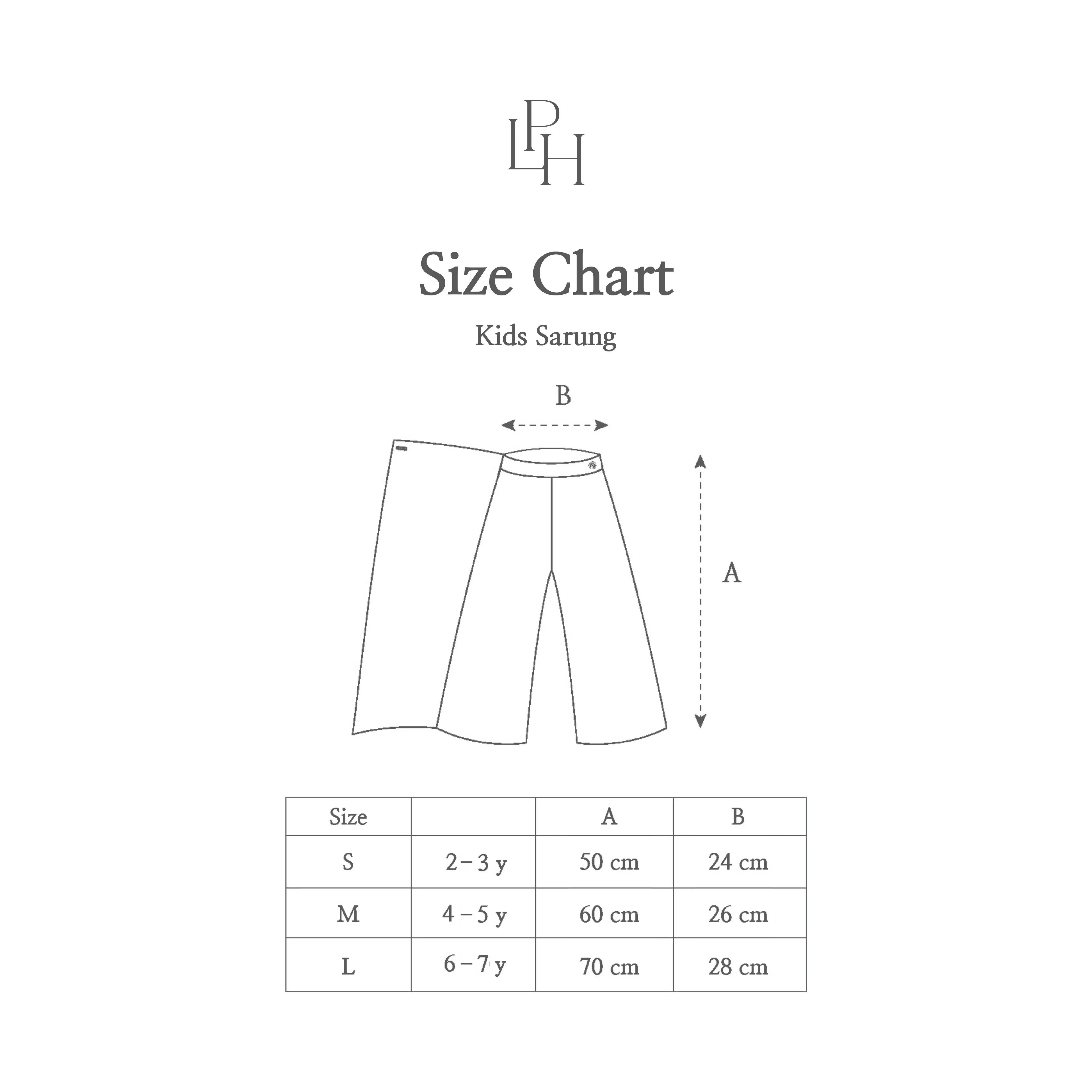 Little Palmerhaus - Kids Sarung 4.0 (Celana Sarung Instan Anak Usia 2-7 Tahun) Ikat