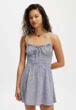 Harri Check Navy