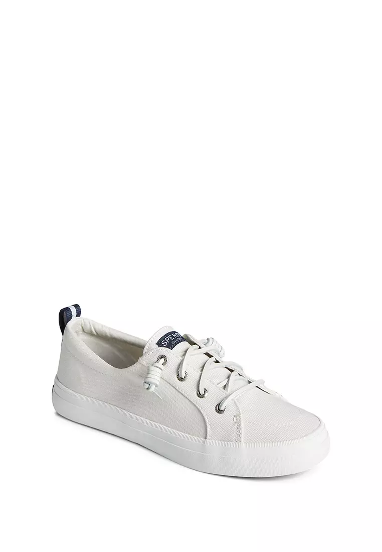 Buy Sperry Sperry Women s Crest Vibe Linen Sneakers Linen White
