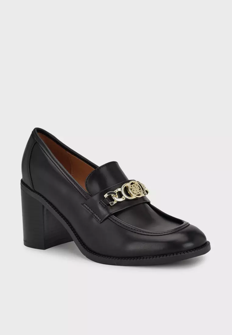 Discount on Nine West  shoes - SKU: Kelty3 Heeled Loafers Black