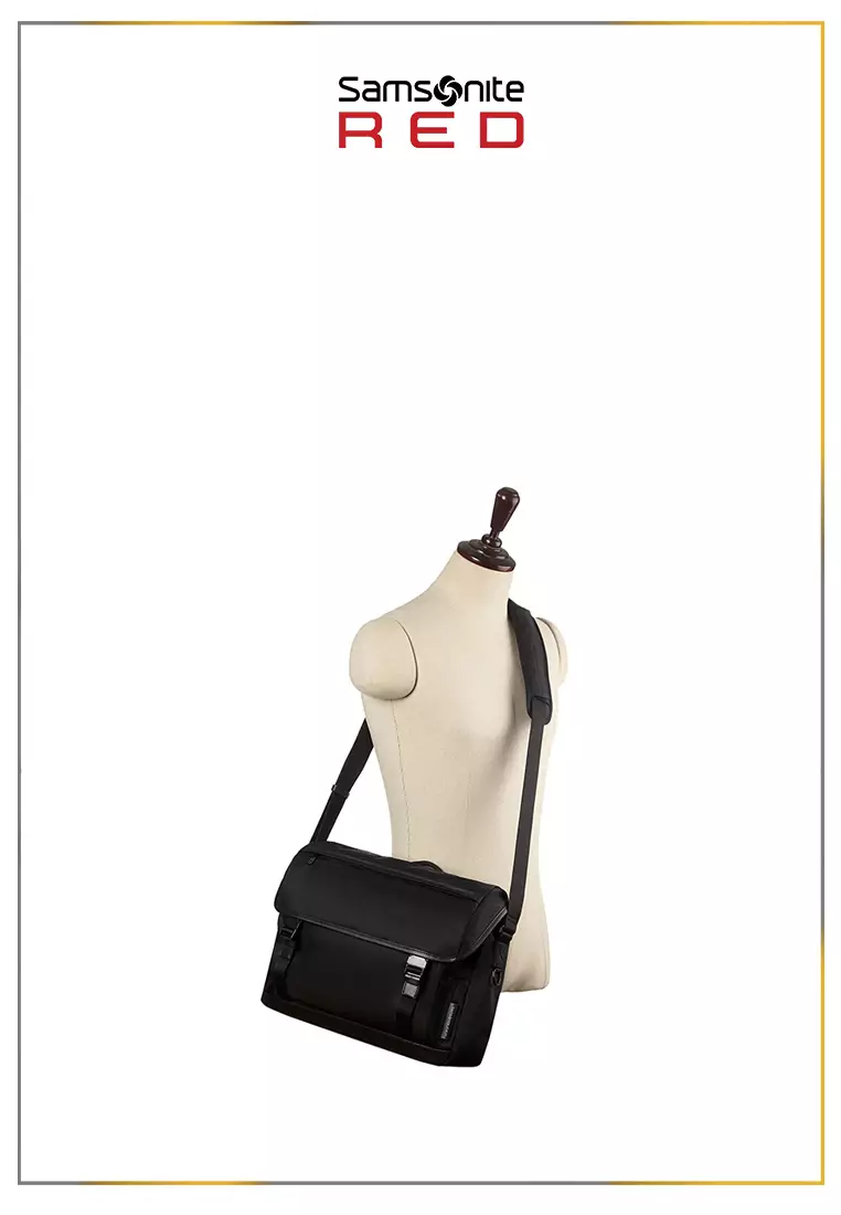 Samsonite Red Label Ellwood Messenger Bag - Black