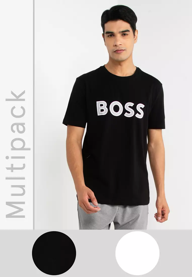 Buy Boss 2-Pack Logo T-Shirt - Boss Athleisure 2023 Online | Zalora  Singapore