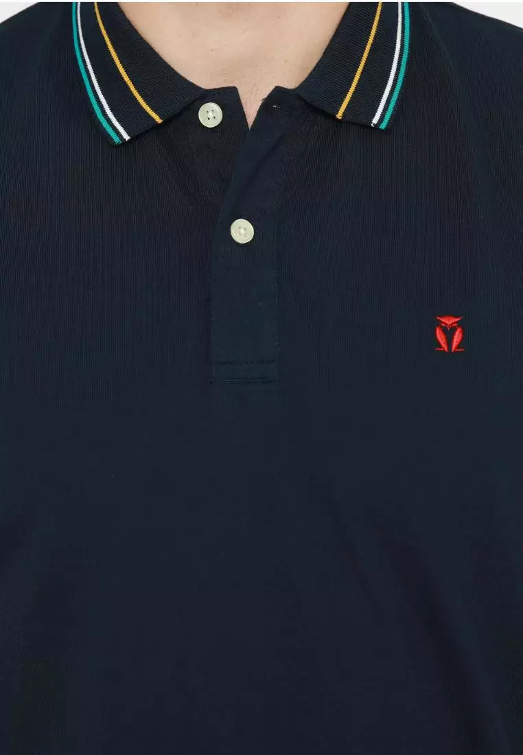 MATSUDA Kaos Polo Shirt Pria Kerah Ikoma