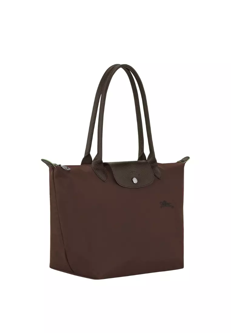 Longchamp Le Pliage Green M Tote bag Mocha