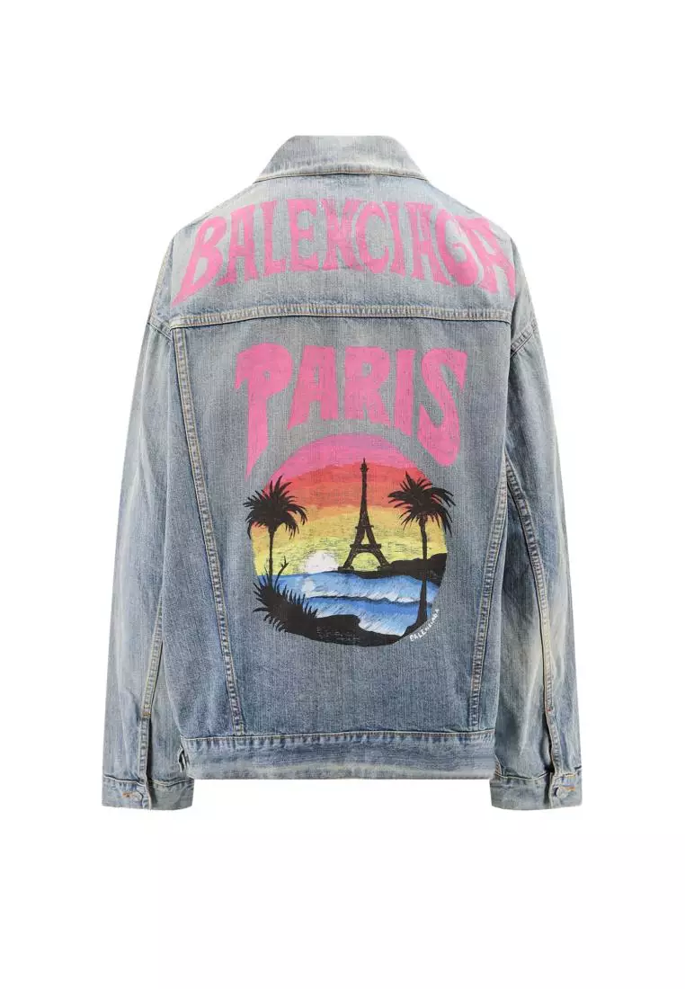 Balenciaga paris jacket on sale
