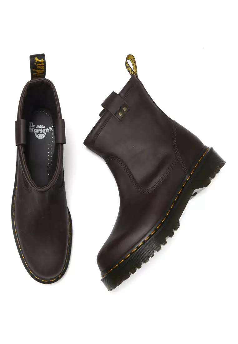 Anistone Leather Biker Black Boots Women