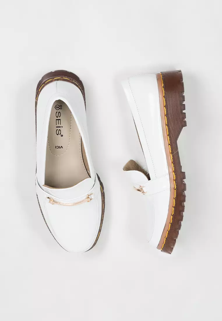 Seis Vici Sepatu Docmart Wanita Series-White
