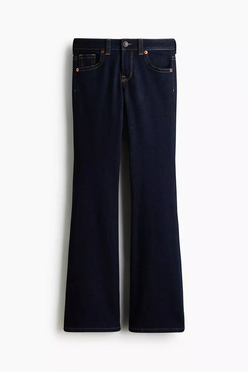 Flared Low Jeans