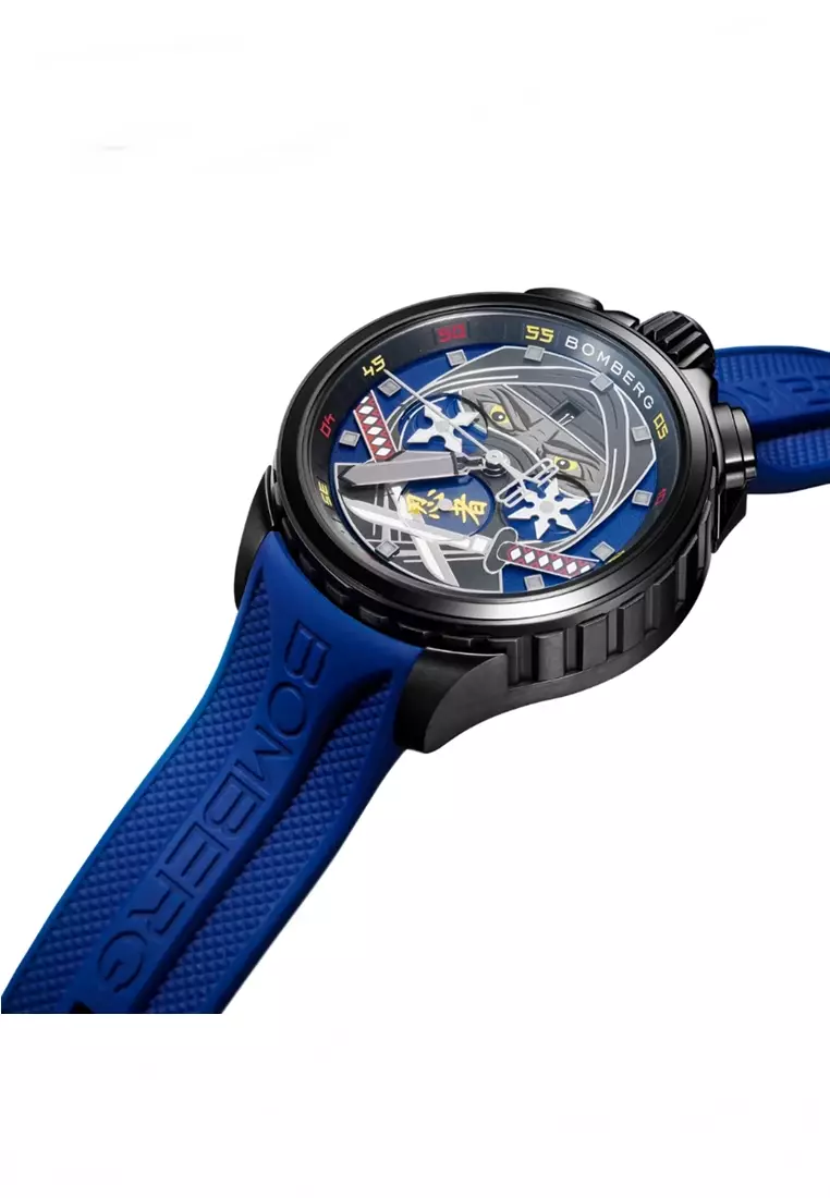 BOLT-68 LIMITED EDITION NINJA BLUE QUARTZ 45mm (BS45CHPBA.069-2.12)