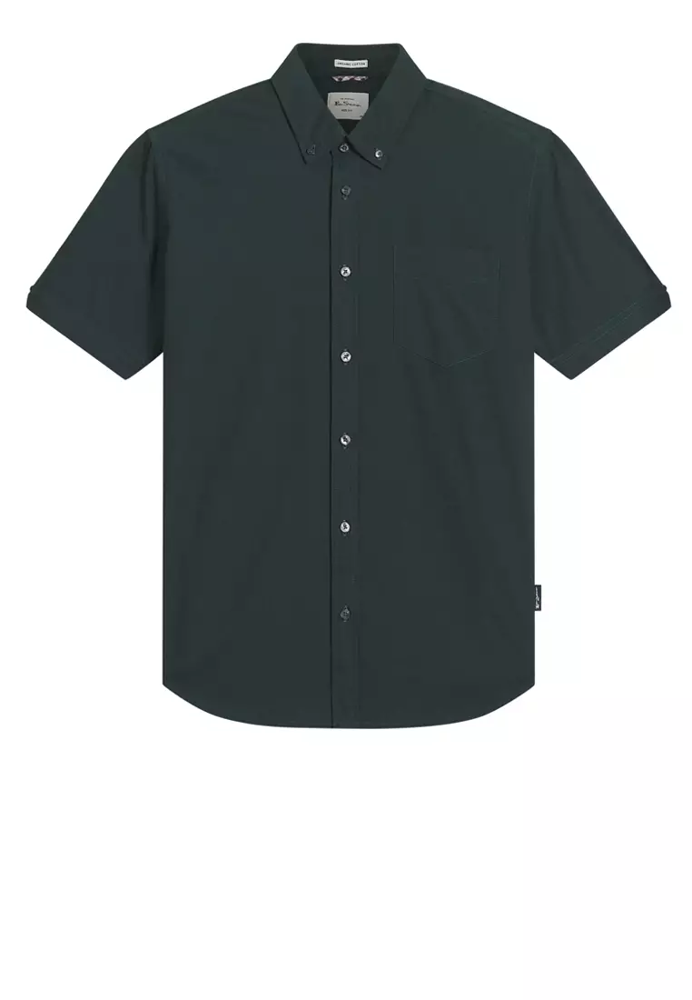 Short Sleeves Signature Oxford Shirt