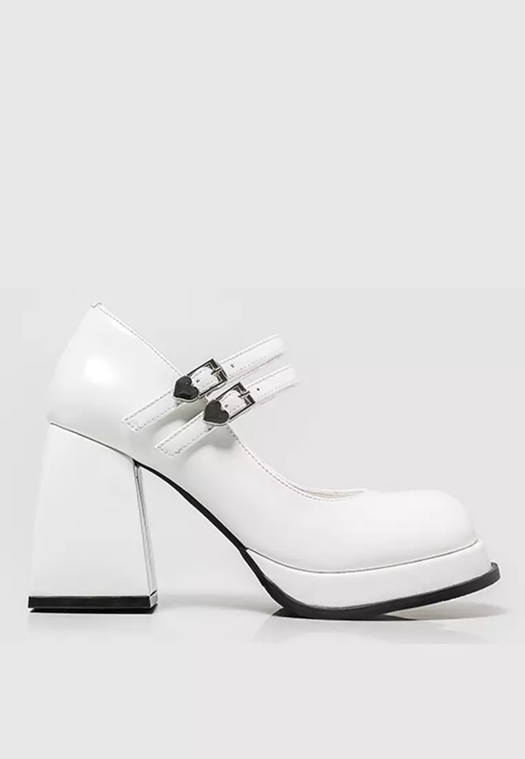 Discount on Twenty Eight Shoes  shoes - SKU: 9cm Double Buckle Leather Mary Jane Shoes Mz3561