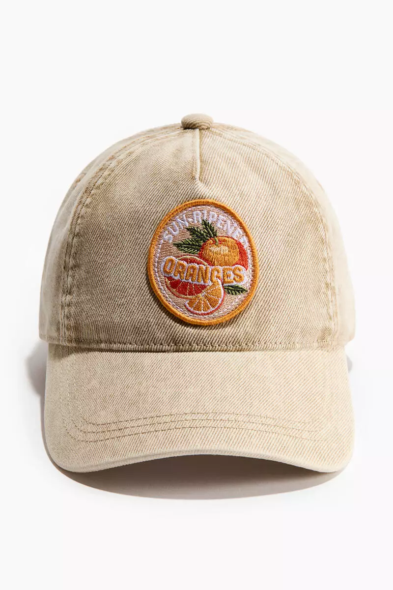 Cotton twill cap