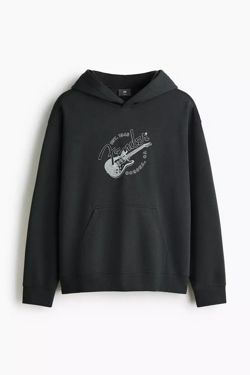 Loose Fit Printed hoodie