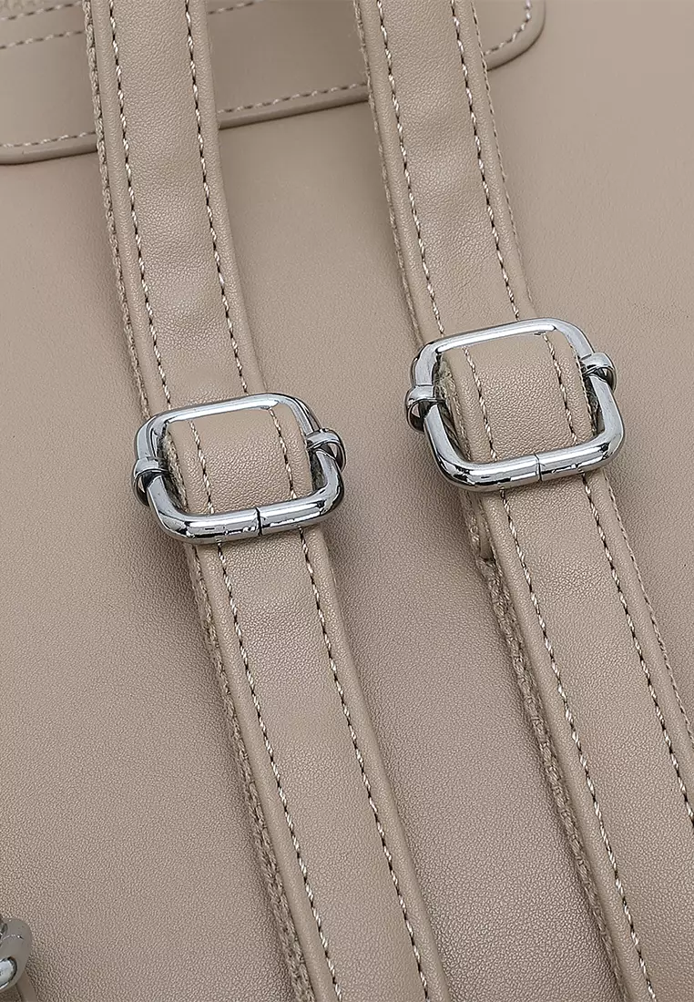 Women's Backpack - Beige