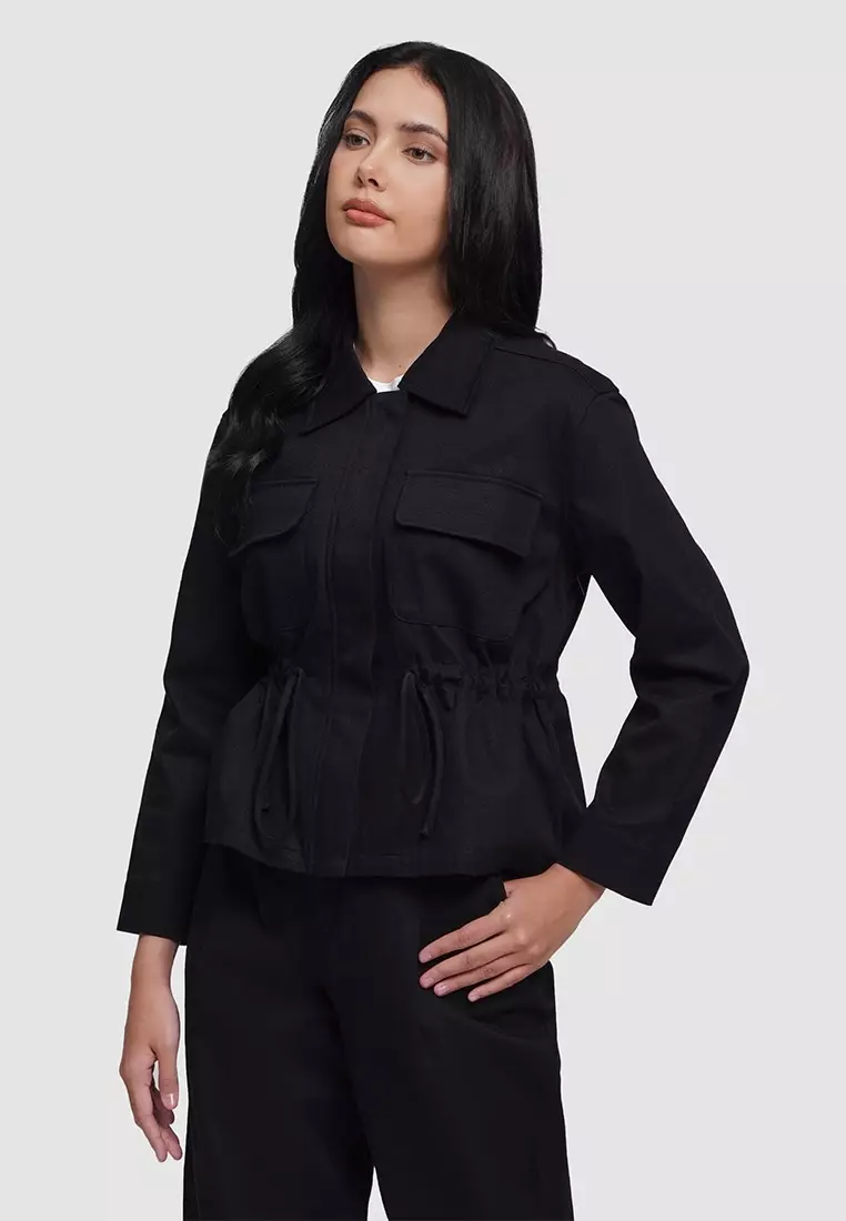 Cinched Waist Jacket