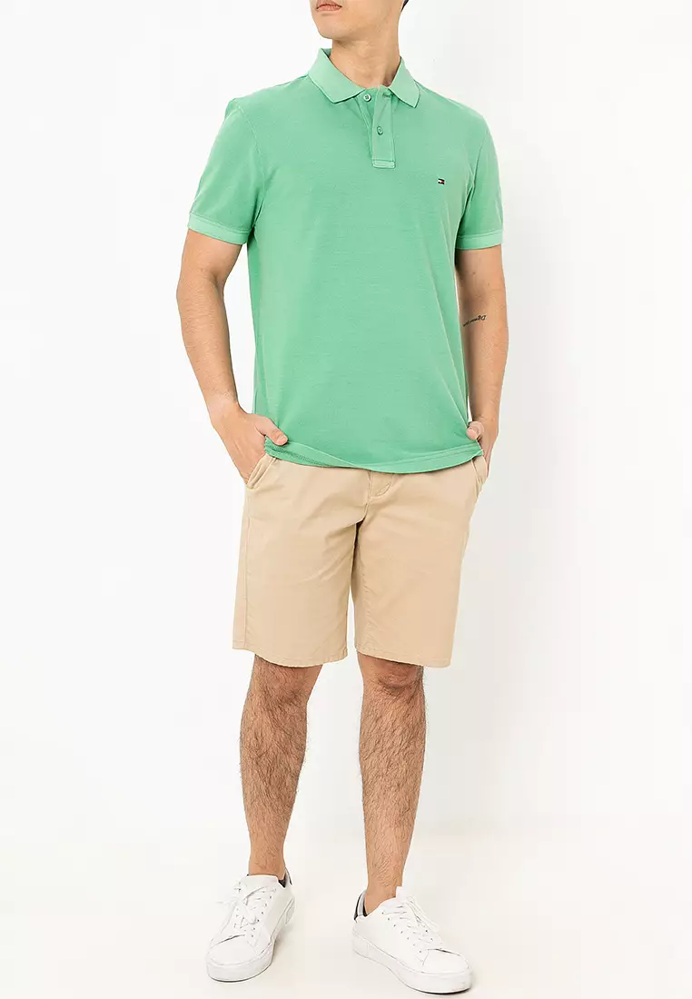 Garment Dye Regular Polo Shirt - Tommy Mainline