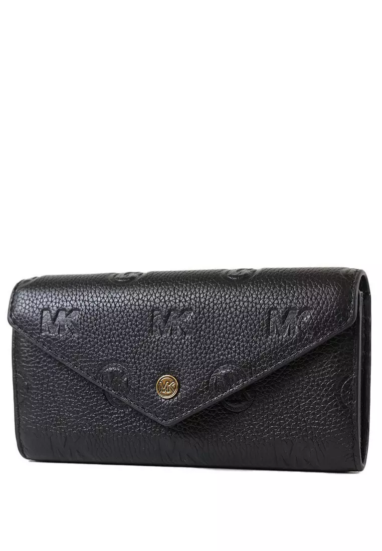 Michael kors small quilted leather envelope wallet sale