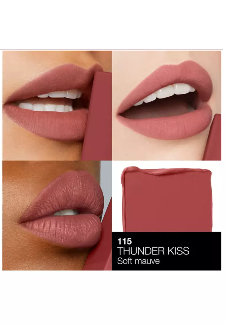 NARS Powermatte Lipstick • 1.5g - 115 Thunder Kiss