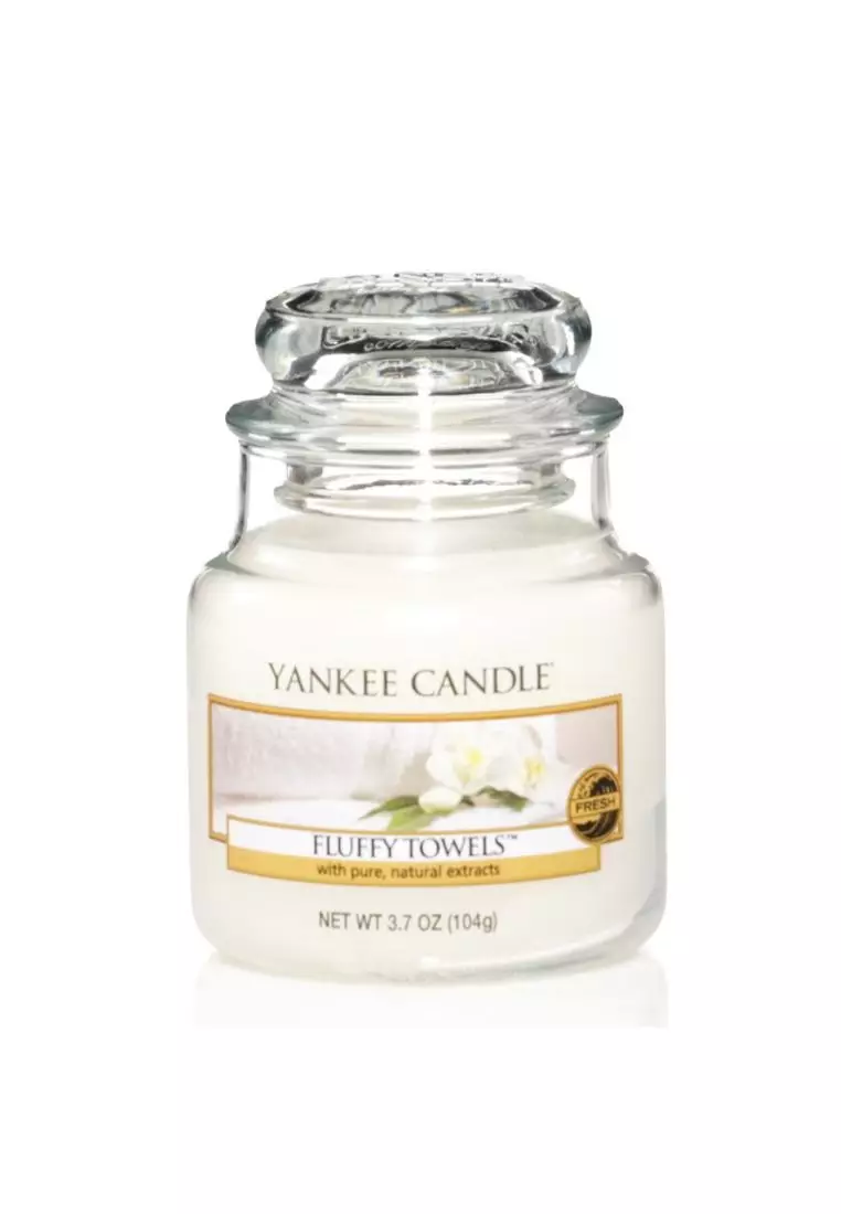 Buy YANKEE YANKEE CANDLE - SMALL JAR 104G - FLUFFY TOWELS 2024 Online