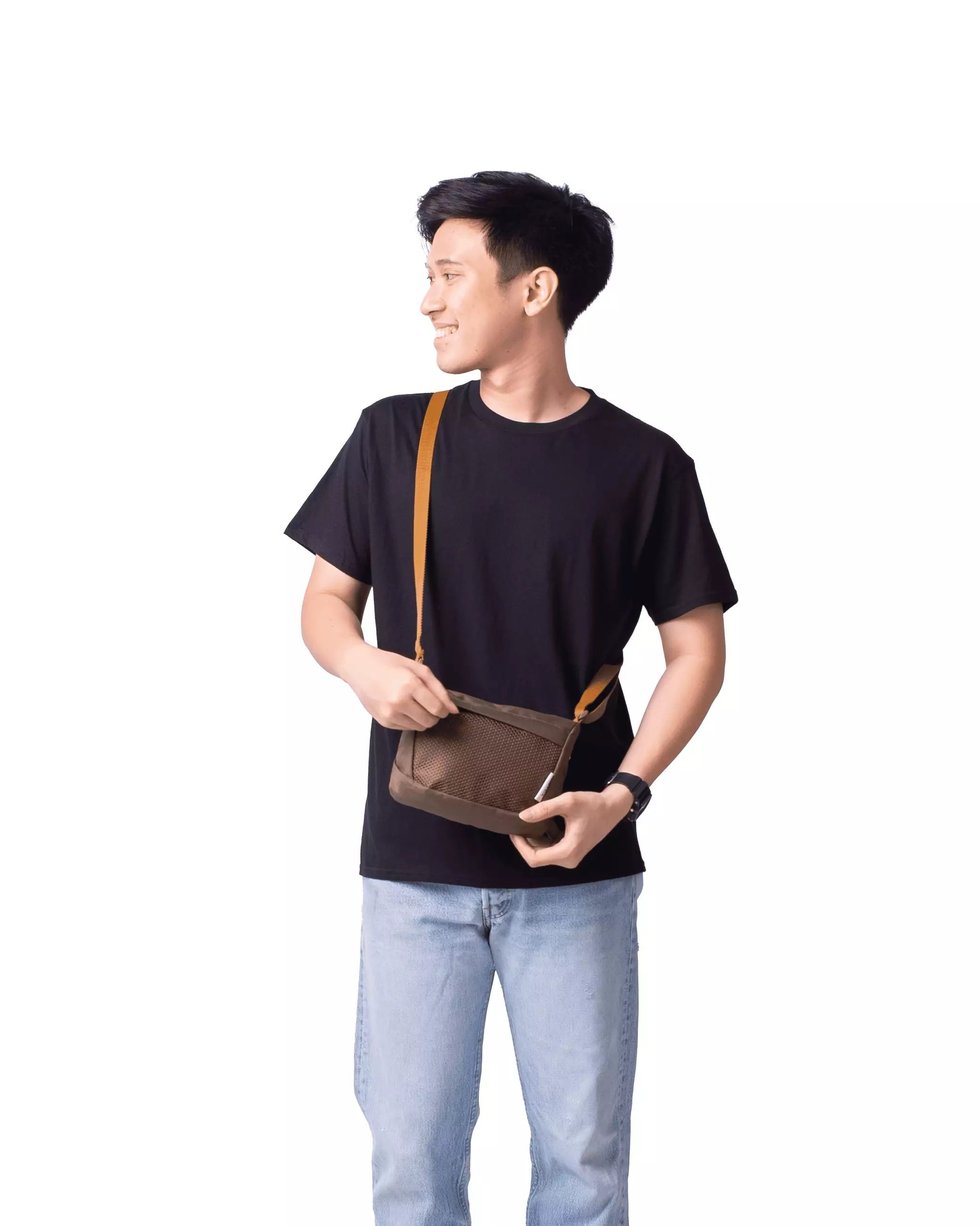 Jual Visval Sling Bag Flick 2.0 Brown Visval Tas Selempang