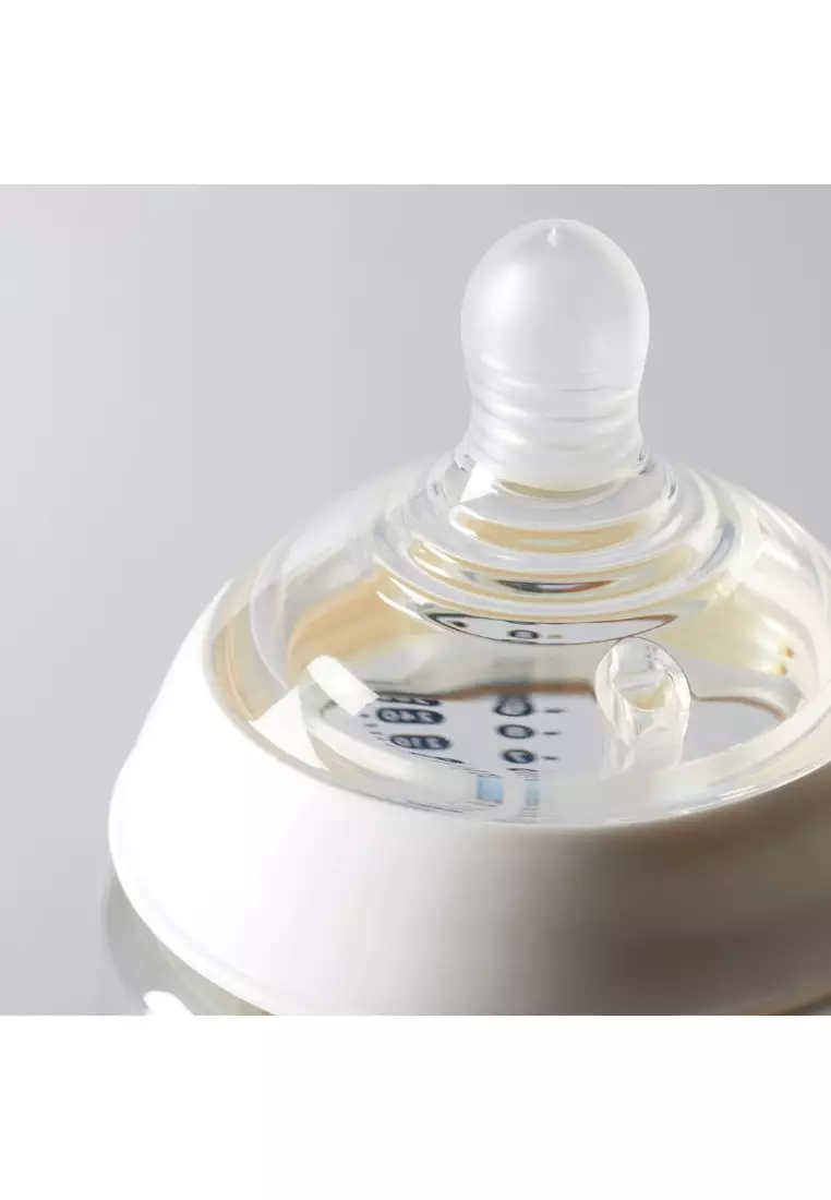150ml Natural Start PPSU Feeding Bottle 0+ months, Slow Flow Breast-Like Teat