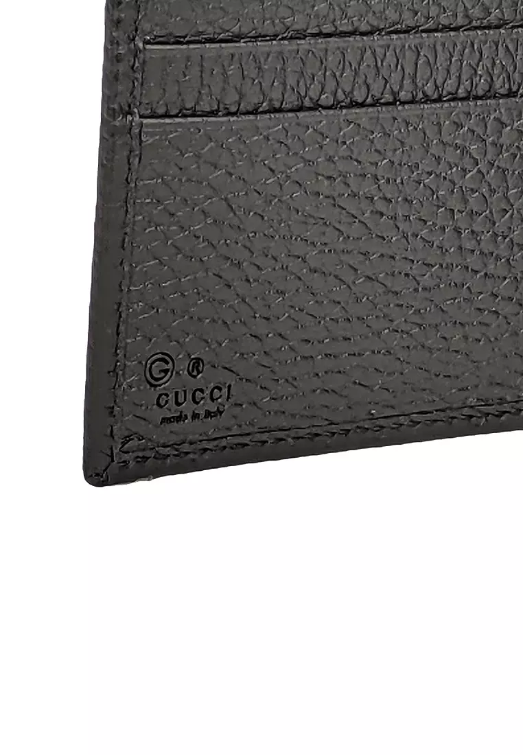 Buy Gucci Gucci Interlock GG Bifold Leather Wallet Black 615525 2023 ...
