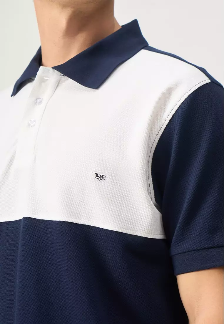 Colorblock Pique Polo