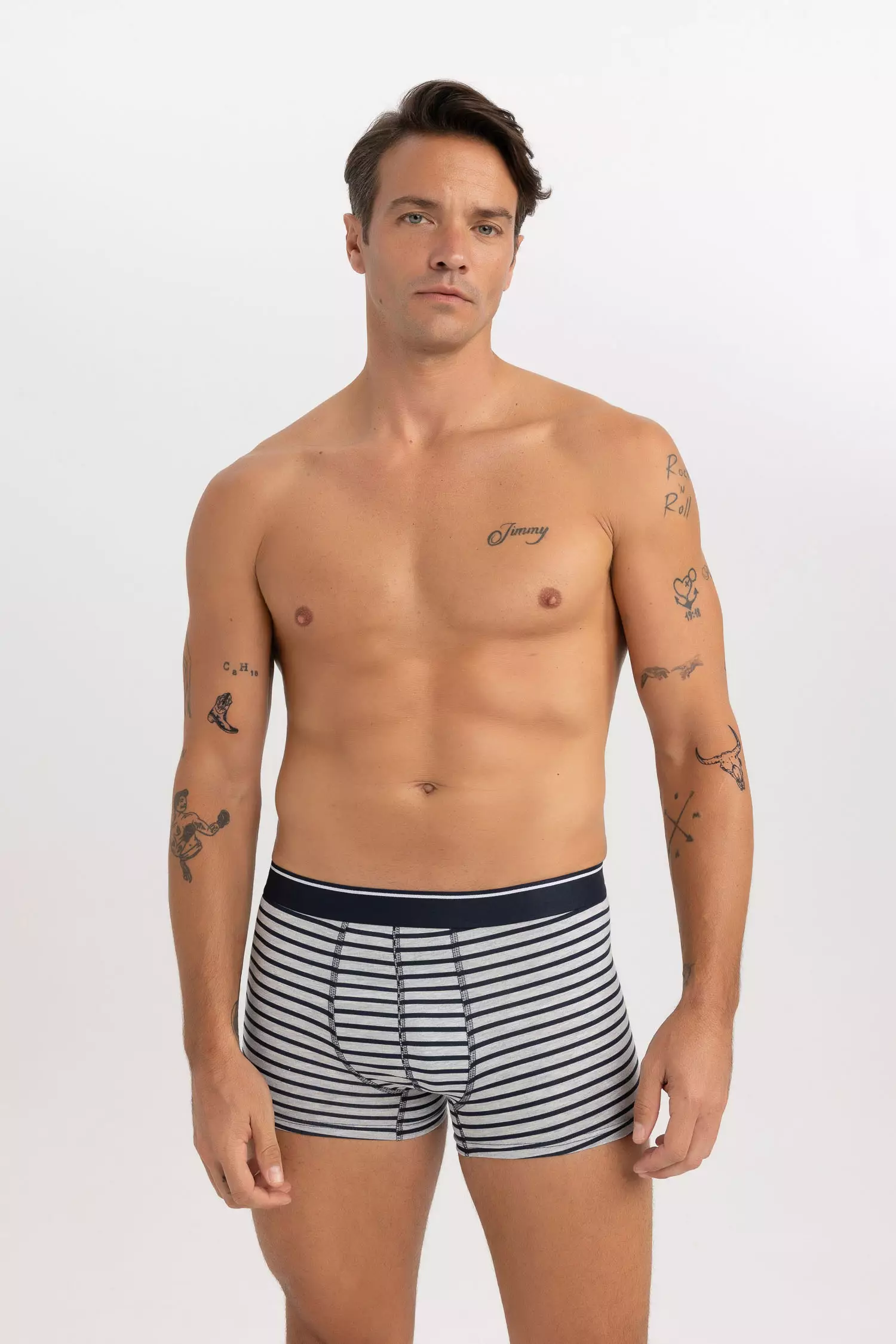 Buy Defacto 3 Pack Regular Fit Knitted Boxer Online Zalora Malaysia 5220