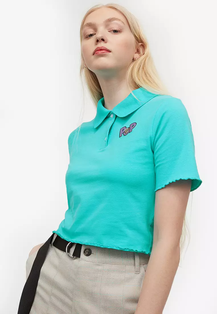H & m women's polo shirt new arrivals